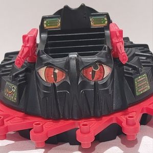Vintage 1983 MOTU Heman  roton evil assault vehicle works , rotates w/ both guns